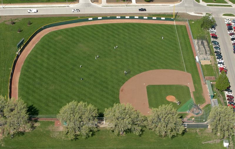 棒球 field aerial